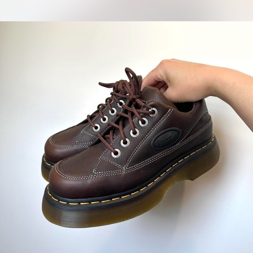 Dr. Martens Chocolate Brown Leather Loafers